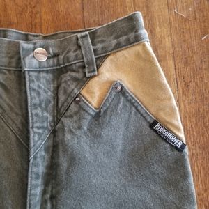 Vintage Green Bareback Rockies